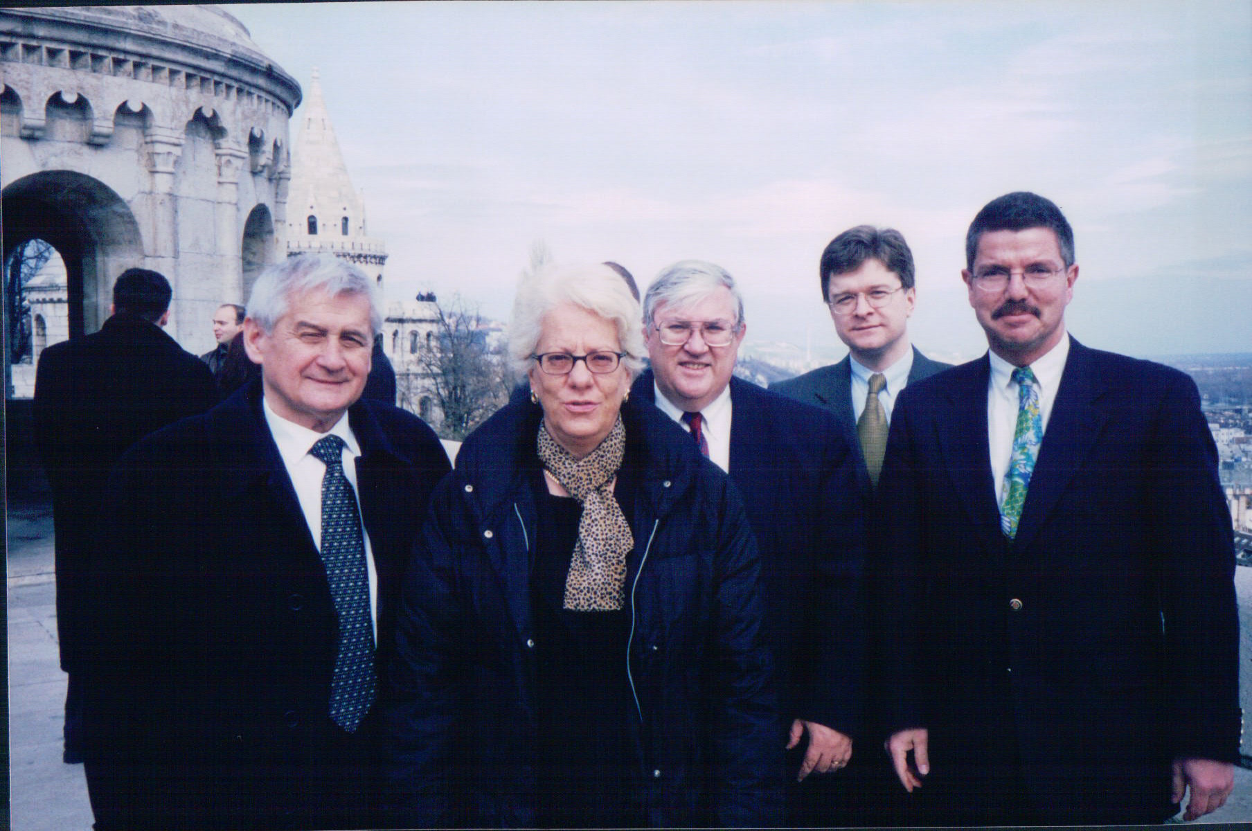 Misson to Budapest, February 2000, photo provided by Mr Graham Blewitt