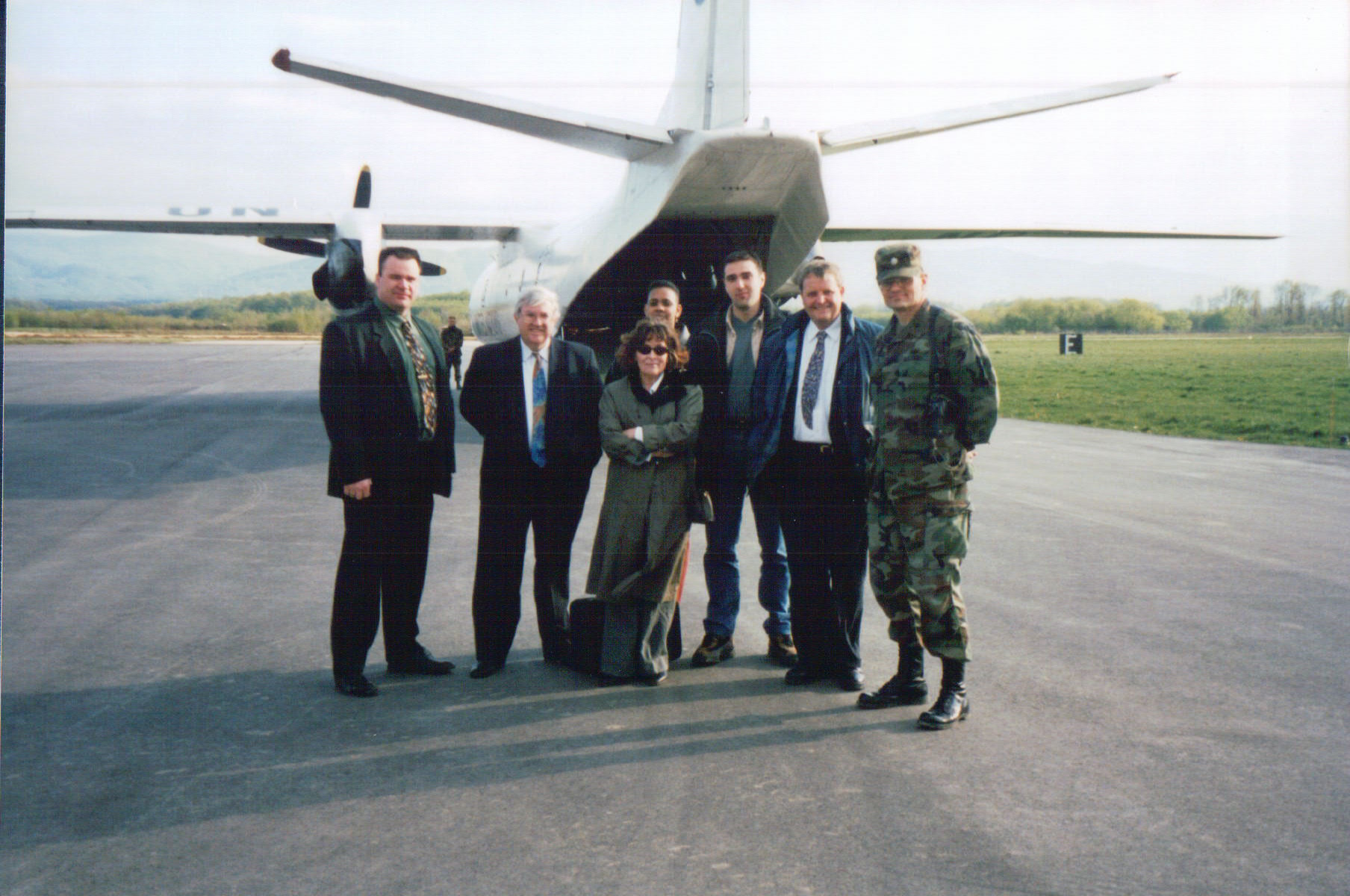 Mission to Sarajevo, 1998, photo provided by Mr Graham Blewitt